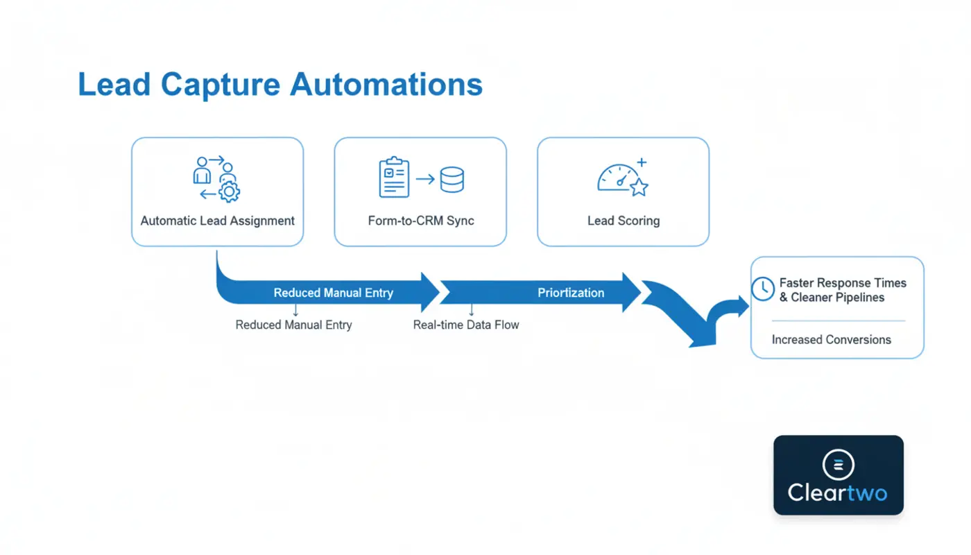 CRM automation dashboard